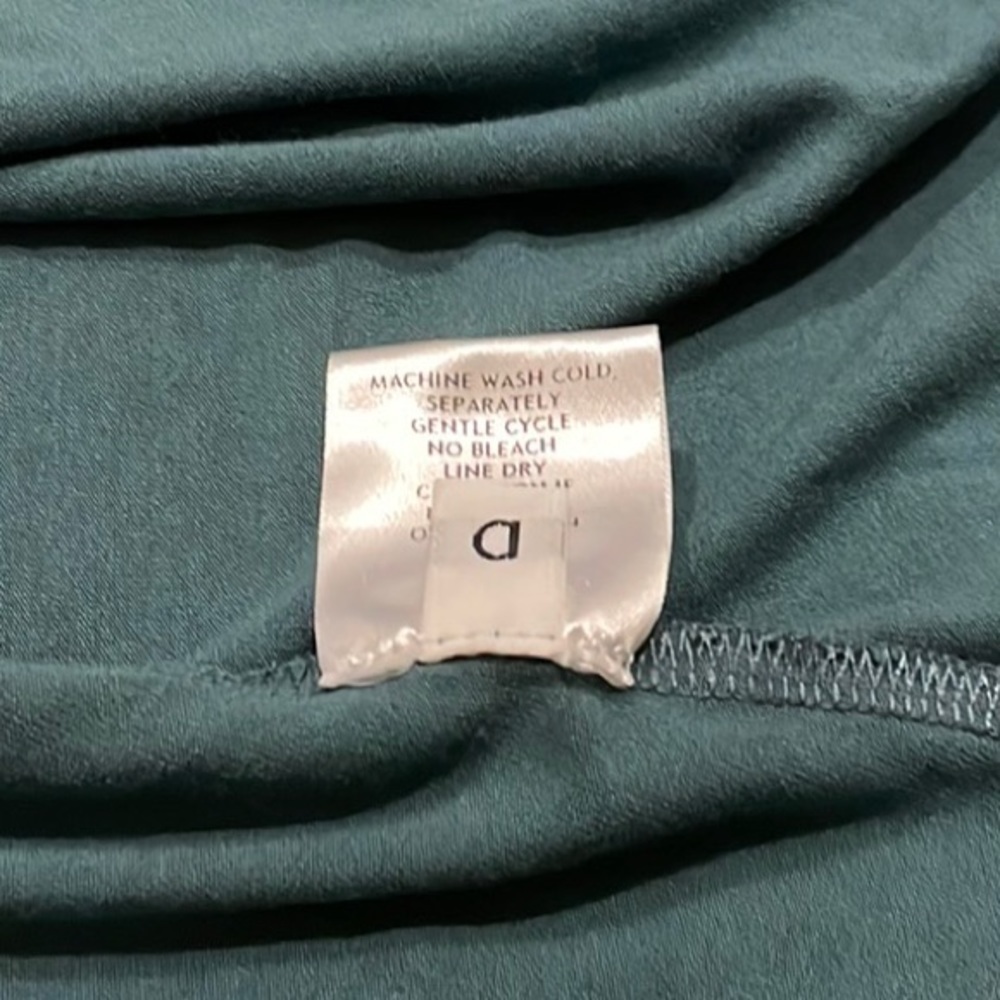 Eileen Fisher Jersey Dress Short Sleeve V Neck Size Small - Picture 6 of 8